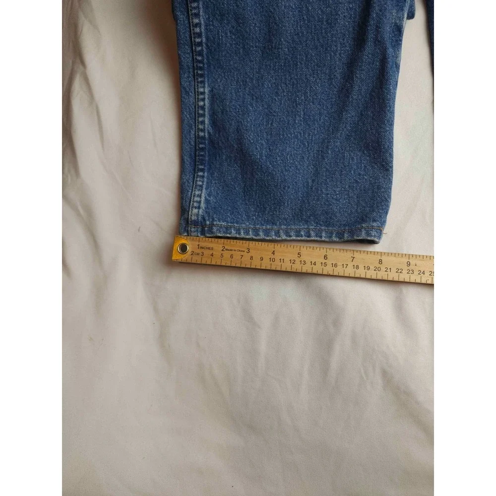 Wrangler Jeans Mens 34x26 Blue Denim Western Cowboy Classic Americana Heritage
